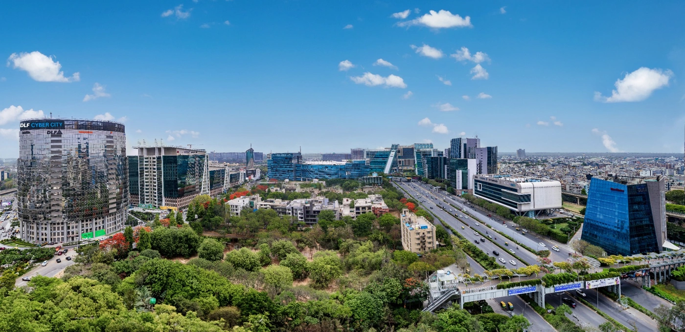 DLF Cybercity, Gurugram — photograph by Parwez K