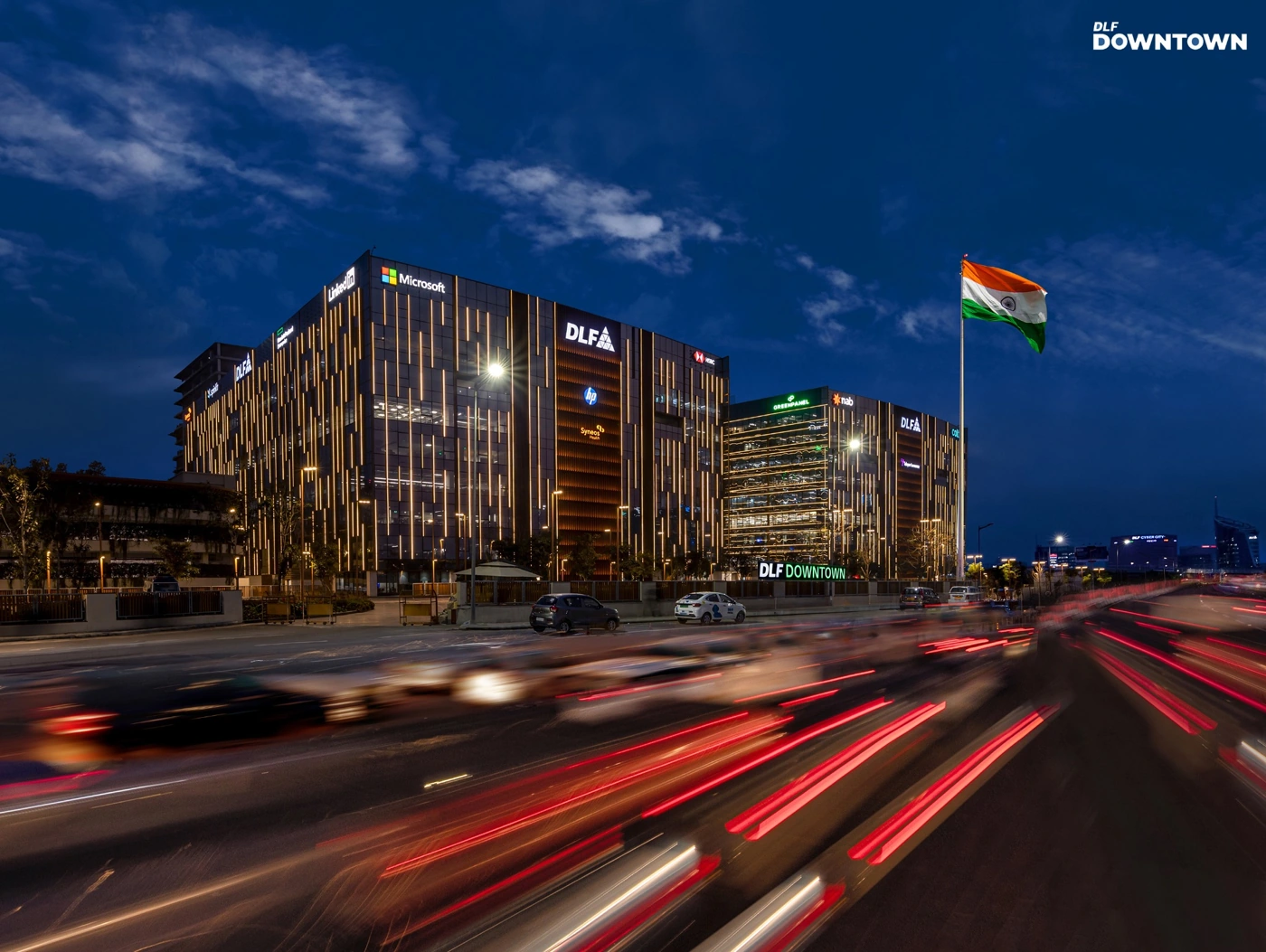 DLF Downtown — photograph by Parwez K